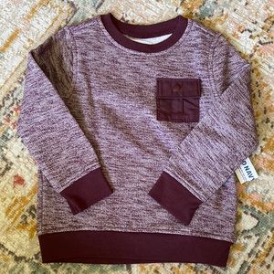 Brand new with tags Toddler boys old navy sweatshirt